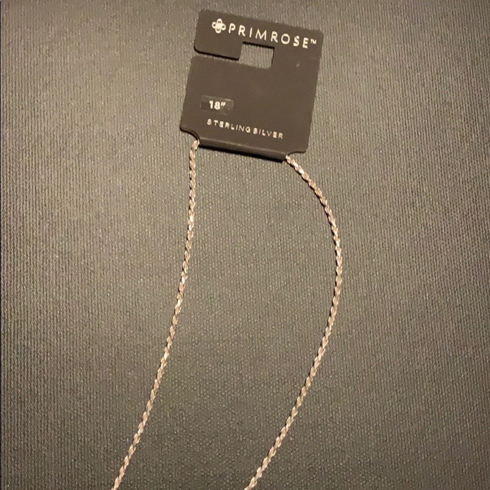 Sterling silver necklace